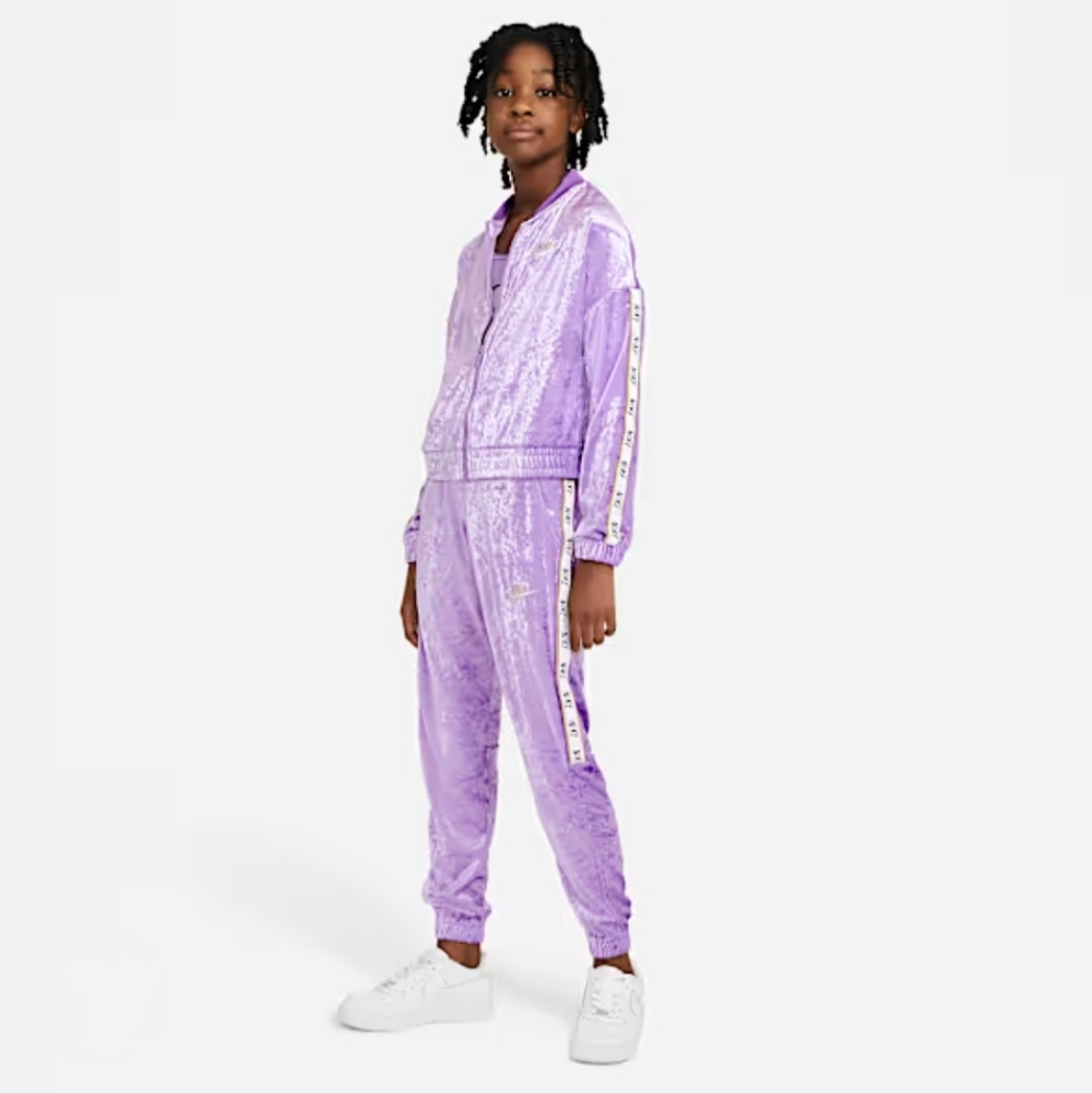 Nike Girls' Violet Star Tracksuit